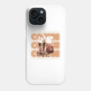 Coffee Cream Vintage Since Retro Phone Case