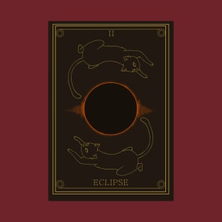 Eclipse Tarot Card T-Shirt