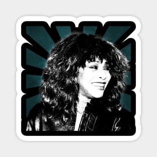 Tina Turner II Retro Pixel II 70s Magnet