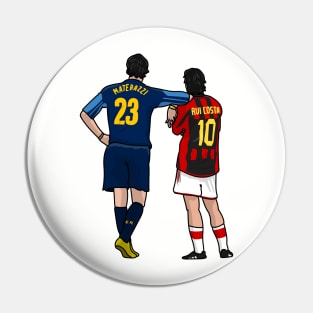 Materazzi and rui Pin