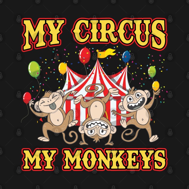 My Circus My Monkeys - Circus Party Ringmaster by Peco-Designs