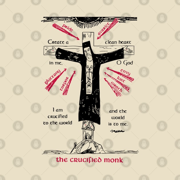 The Crucified Monk | Alternate Version by EkromDesigns