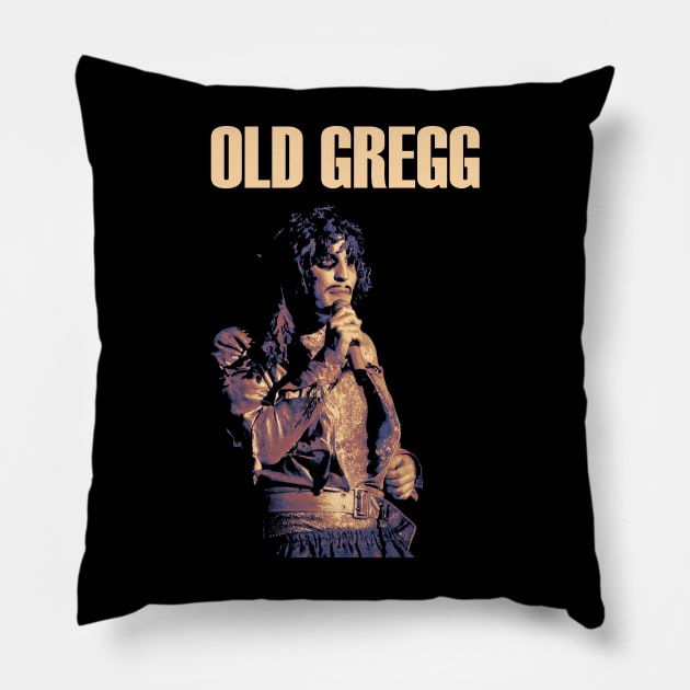 Old Gregg Classic Pillow by demarsi anarsak