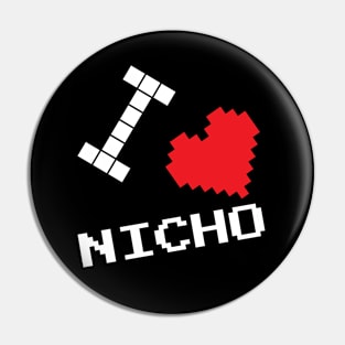 The GOAT of: I love Necho (version: 2) Pin