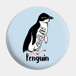 Adelie Penguin Pin