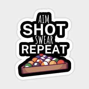 Aim shot swear repeat Magnet