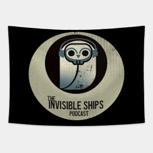 Invisible Ships Podcast Logo Tapestry
