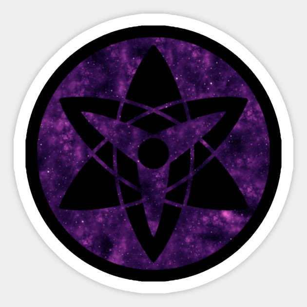 Naruto Sasuke Uchiha Sharingan Galaxy Design V1