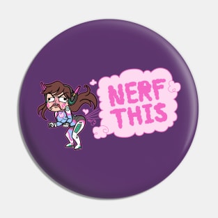 NERF THIS Pin