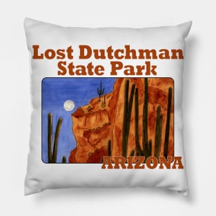 Lost Dutchman State Park, Arizona Pillow