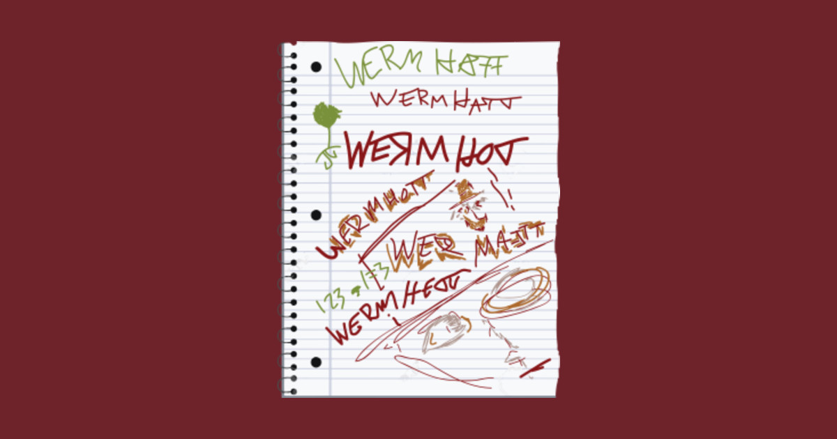 Charlie Kelly's Dream Book Werm Hat Its Always Sunny In