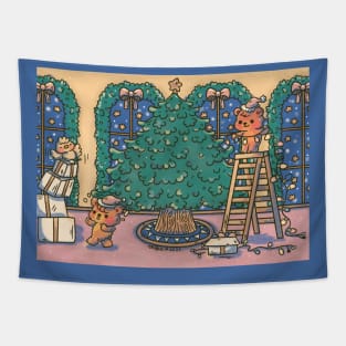 Decorate a Christmas Tree Tapestry