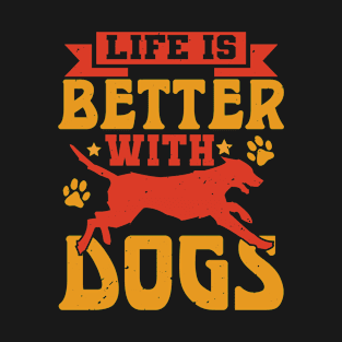 Dogs - Funny Quotes - 35 - col T-Shirt