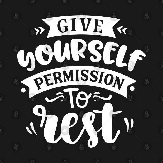 Give yourself permission to rest by bob2ben