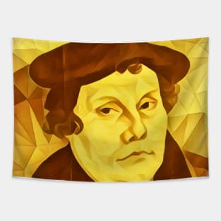 Martin Luther Golden Portrait | Martin Luther Artwork 9 Tapestry