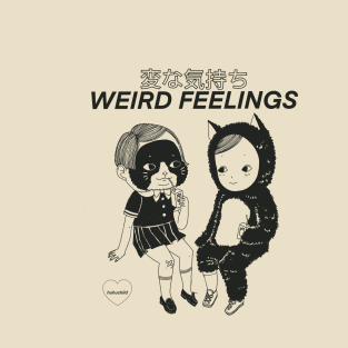 Weird Feelings - Black T-Shirt