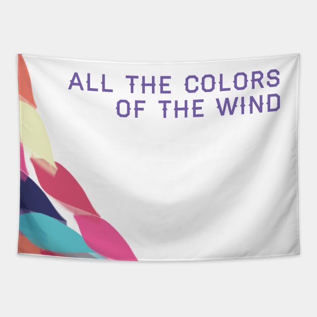 Rainbow Wind Tapestry by DisneyPocketGuide