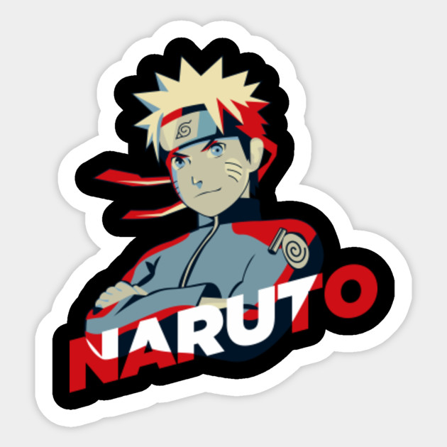 Naruto Uzumaki Obama Hope Style Naruto Uzumaki Lover Sticker Teepublic Au
