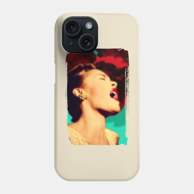 Billie Holiday Phone Case by HAPPY TRIP PRESS