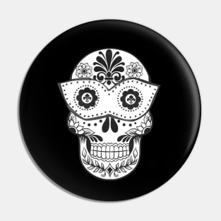 Sugar Skull Tee Pin