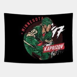 Kirill Kaprizov Minnesota Dots Tapestry