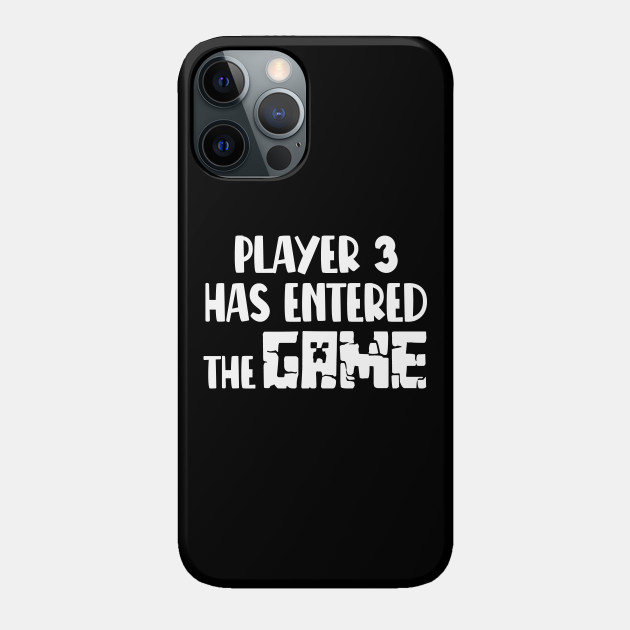 Baby Announcement - Player 3 Has Entered The Game, Funny Future Gamer Mom And Dad - Minecraft - Phone Case