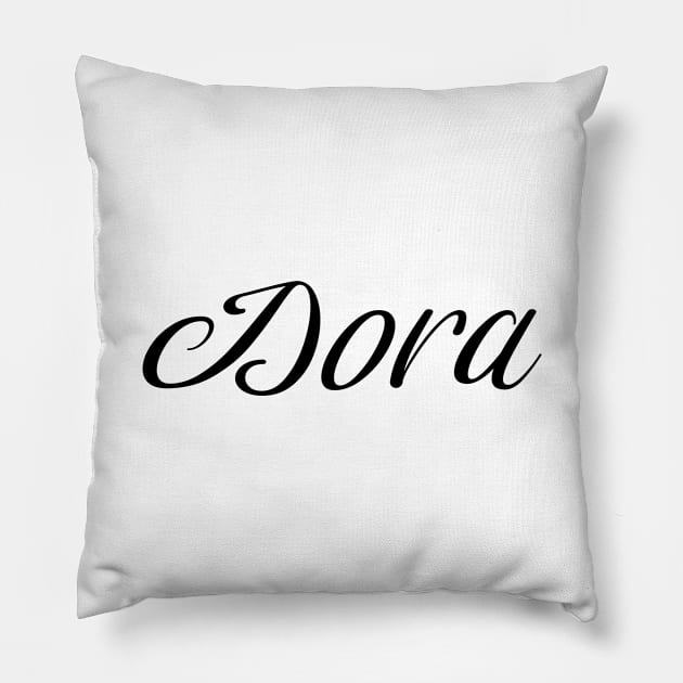 Name Dora Pillow by gulden