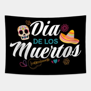 Dia De Los Muertos Tapestry