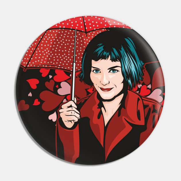 Amelie Pin by Jamie Lee Art