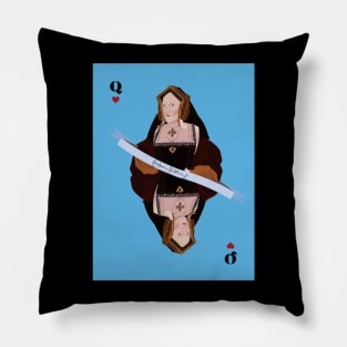 Catherine of Aragon card Pillow