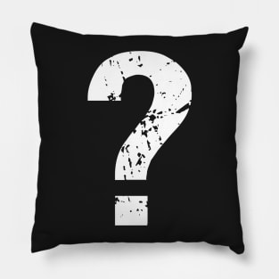 Question mark Pillow