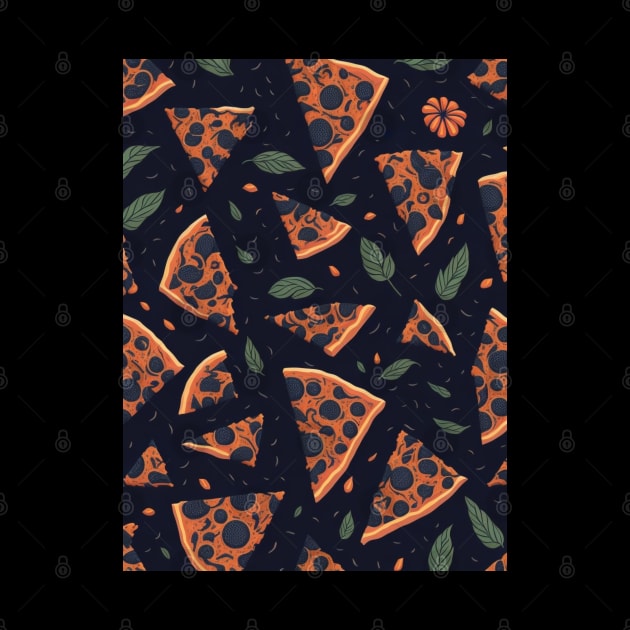 Pizza Patterns by Stylish Dzign