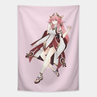 Genshin Impact - Yae Miko Tapestry