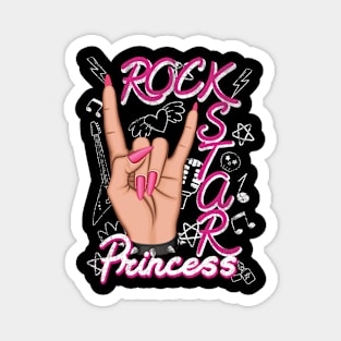 Rockstar Princess Magnet