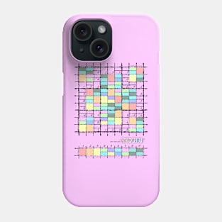 Mydoku_004_H001_006_F: Sudoku, Sudoku coloring, logic, logic puzzle, holiday puzzle, fun, away from screen Phone Case