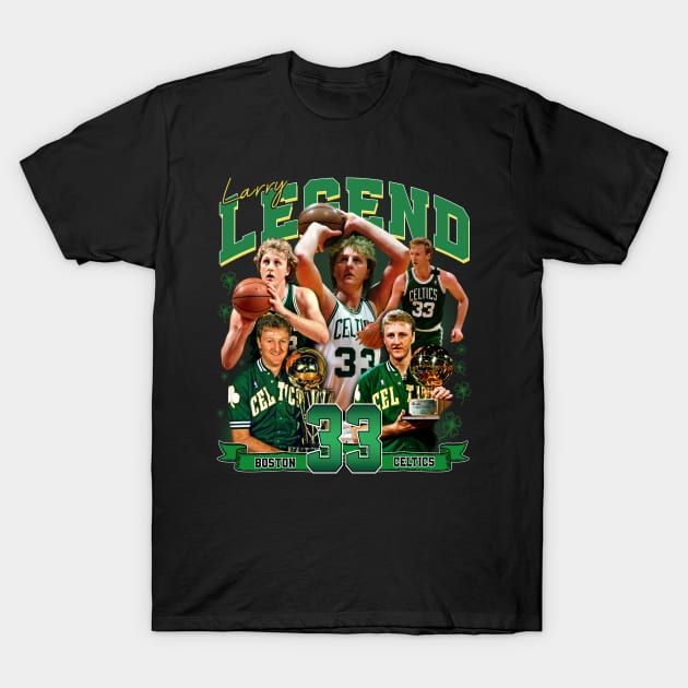 Larry Bird Legend Air Bird Basketball Signature Vintage Retro 80s 90s Bootleg Rap Style