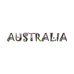 Australia Aboriginal Art T-Shirt