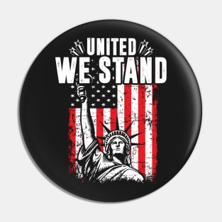 United We Stand Pin