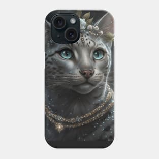 Illuminating Silver Bengal Cat Phone Case