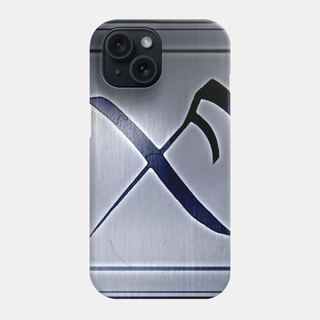 Metal Burned Good Luck Rune Phone Case by AjDreamCraft