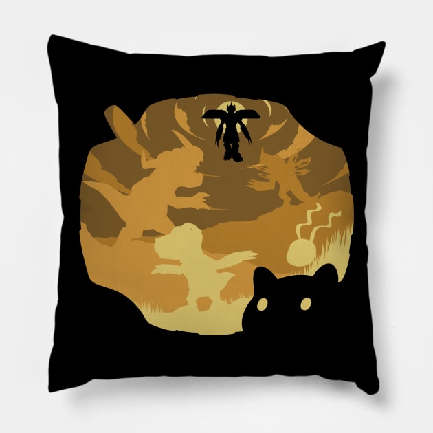 Digital Adventure Pillow by Bellalyse