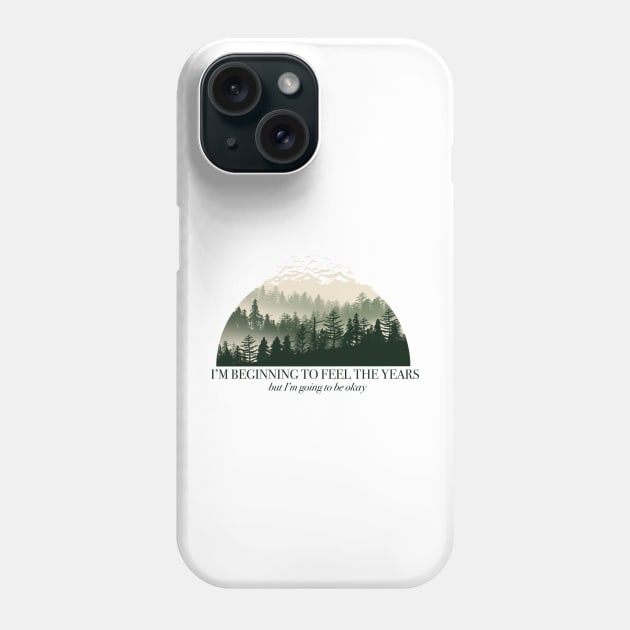 Beginning to Feel Foggy Forest Phone Case by CMORRISON12345