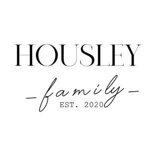 Housley Family EST. 2020, Surname, Housley T-Shirt