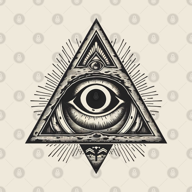 All-Seeing Eye Emblem by Czajnikolandia