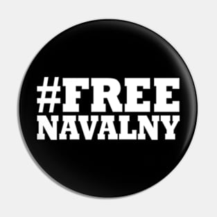 FREE NAVALNY Pin