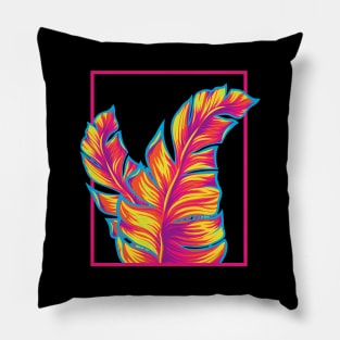 Tropical Leaves Pillow