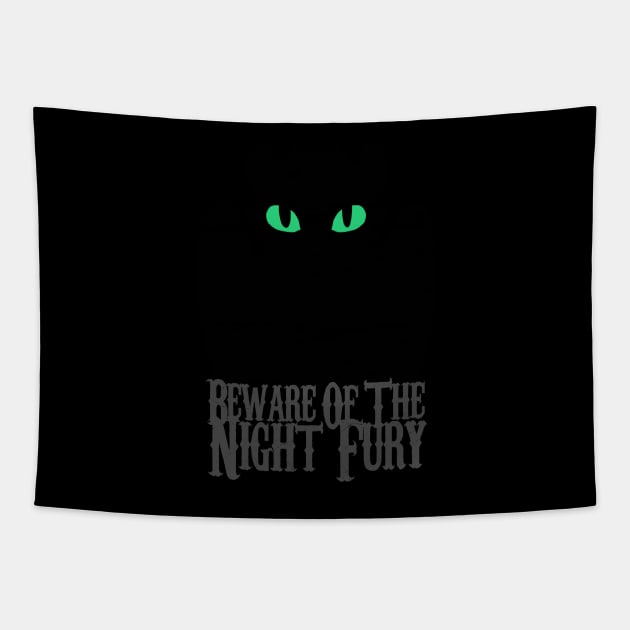Beware of the night fury Tapestry by Potaaties