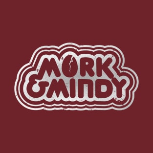 Mork & Mindy - 70s Show | Silver Finish T-Shirt