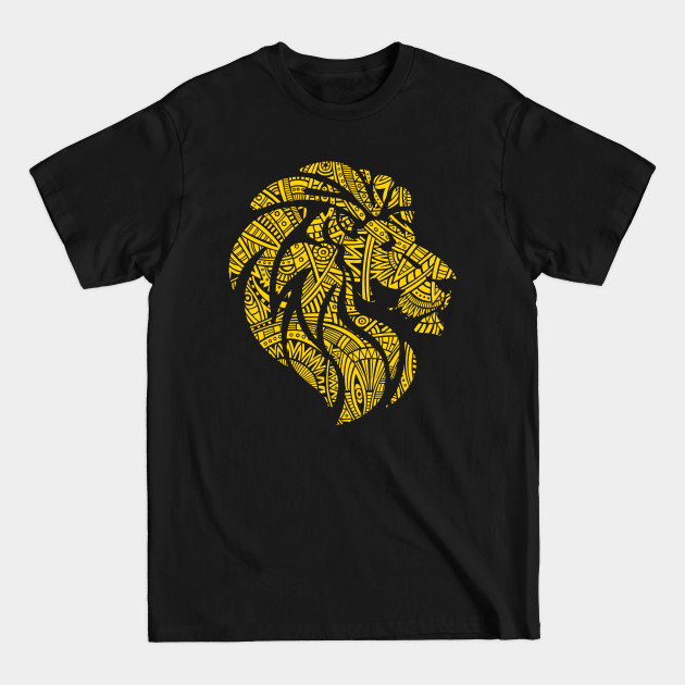 Disover Lion Maori Tribal Tattoos - Lion - T-Shirt