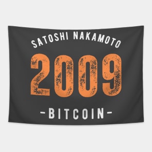 Satoshi Nakamoto 2009 Bitcoin Tapestry